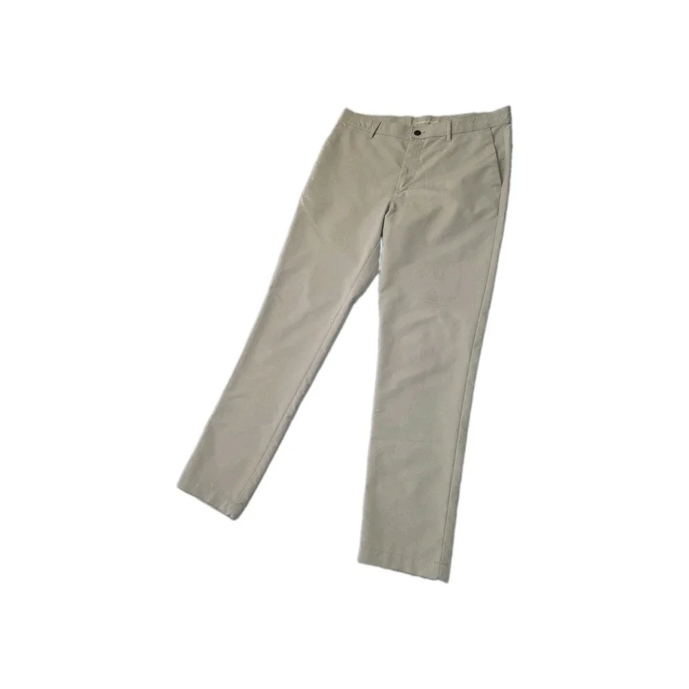Banana Republic Performance Chino Golf Beige 36×34 Pants